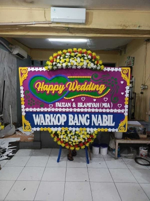 Papan Bunga di Belitung