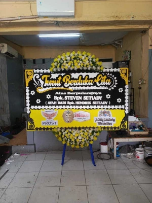 Papan Bunga di Belitung