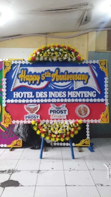 Papan Bunga di Belitung